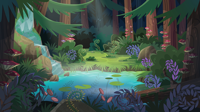 Image Legend of Everfree background asset deep forest png My Image Legend of Everfree background asset deep forest png My