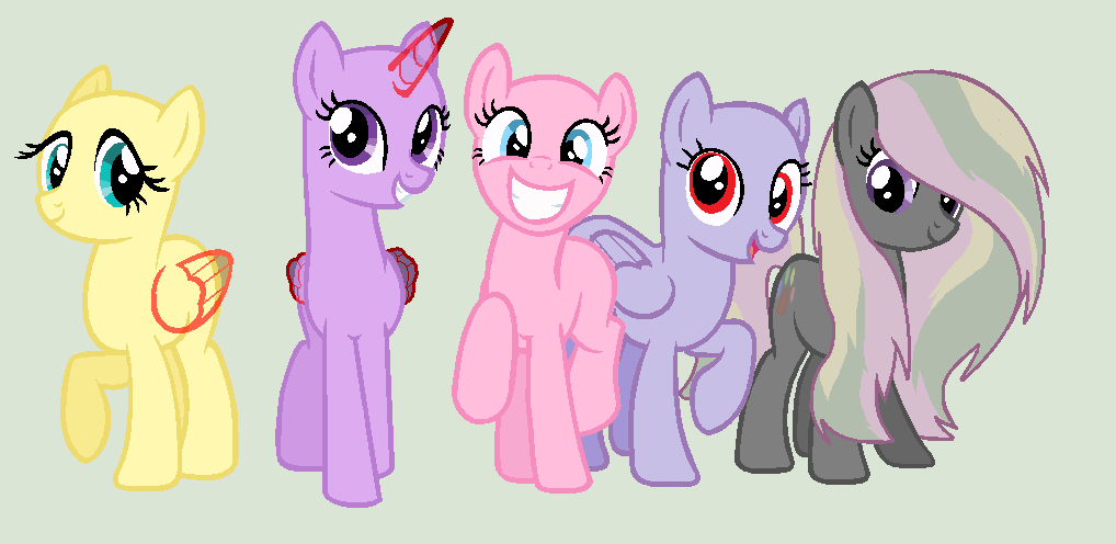 Imagem - Group base MLP base 4.png | My Little Pony A Amizade é Mágica