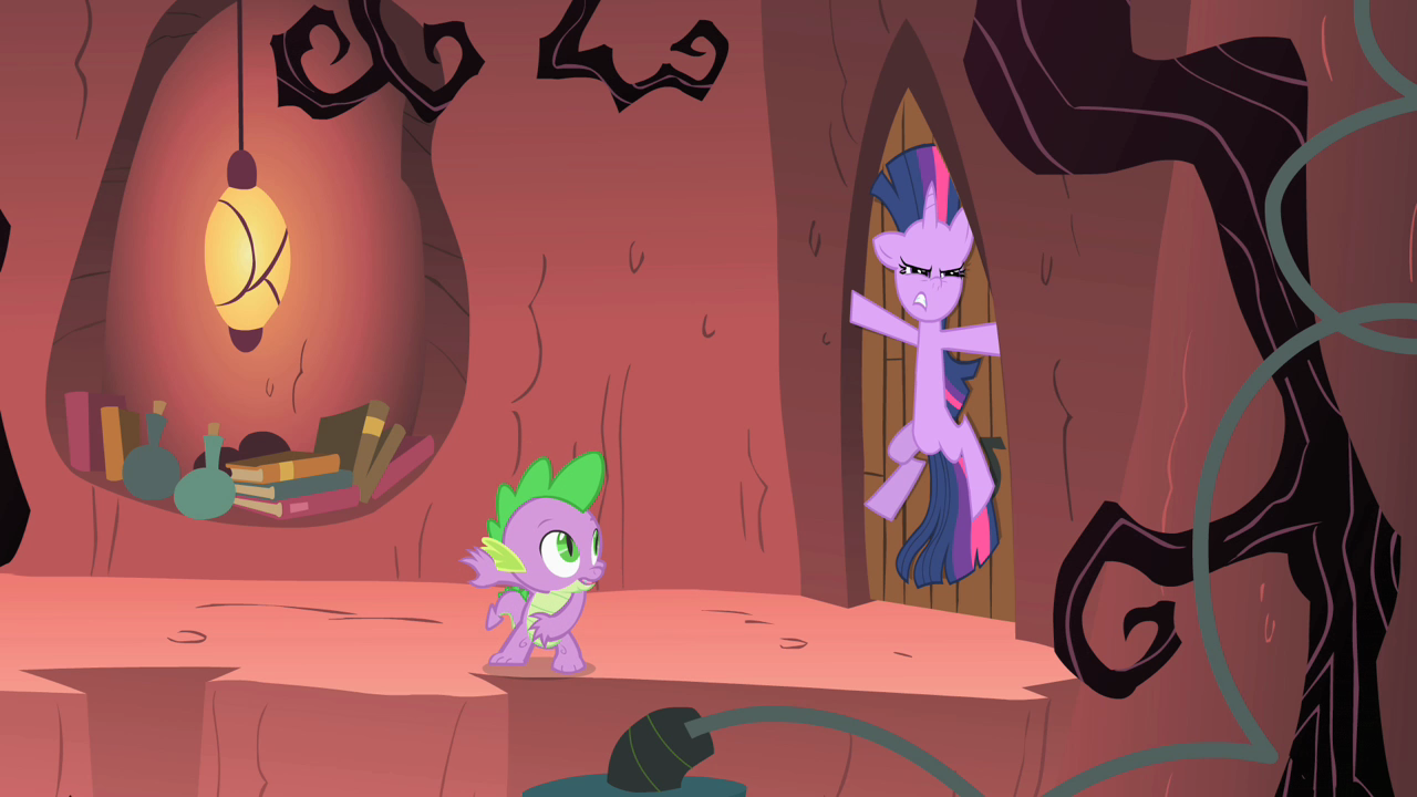 Image - The lab door slams shut S1E15.png | My Little Pony Friendship