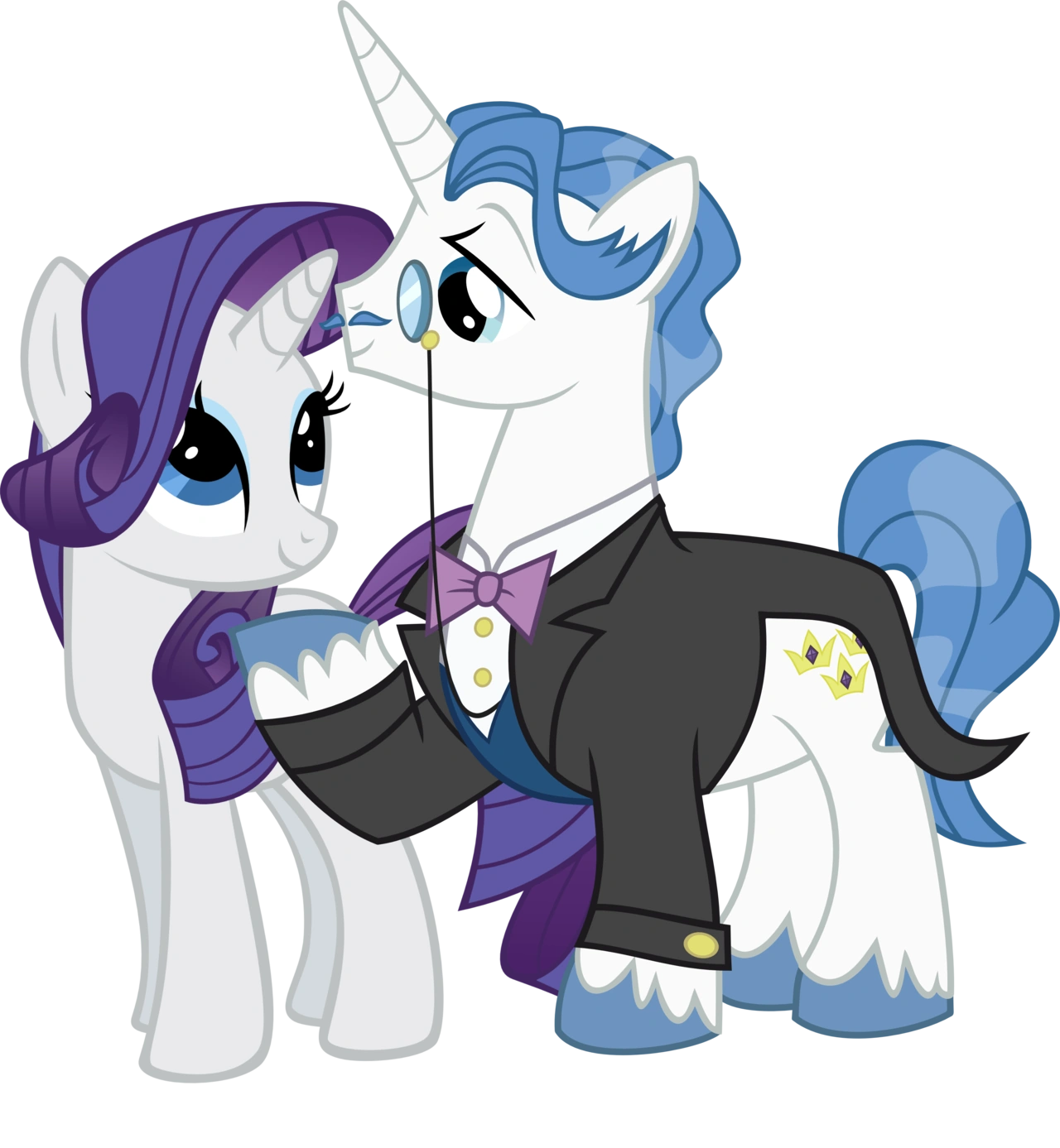 Image FANMADE Rarity and Fancy Pants.png My Little Pony Friendship