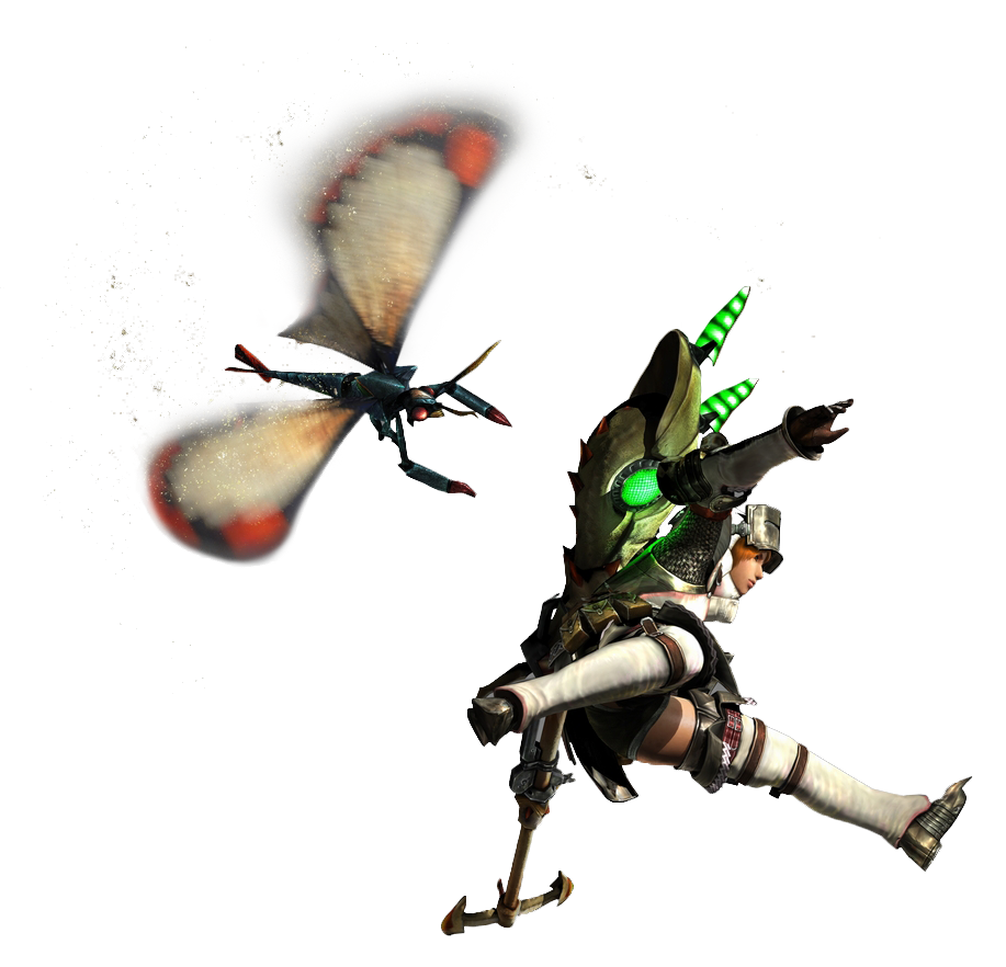 Image - MH4-Insect Glaive Equipment Render 002.png | Monster Hunter ...