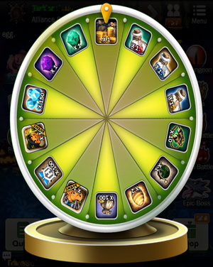 Roulette monster warlord