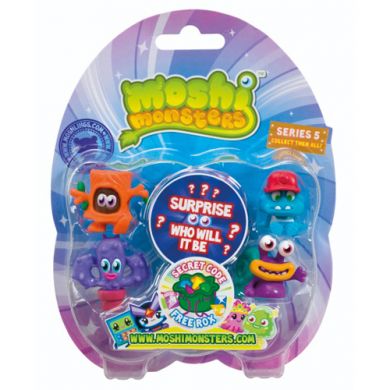 Moshi Monsters Series 3 5 Pack Opening