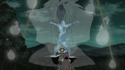 Minato summons the Shinigami