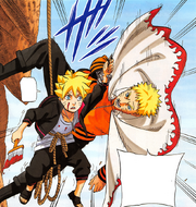 Naruto surpreende Boruto