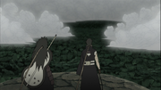 Madara e Obito contra a Aliança Shinobi