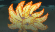 Naruto no Modo Besta com Cauda