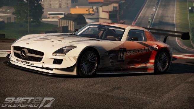 Image Sls Amg Speedhunters Nfs Shift 2 Unleashed Jpg