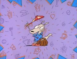 Rocko ready to play baseball