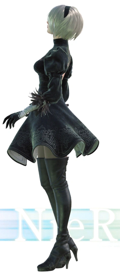 Nier Automata : 2B Hair and Outfit | Undertow Club