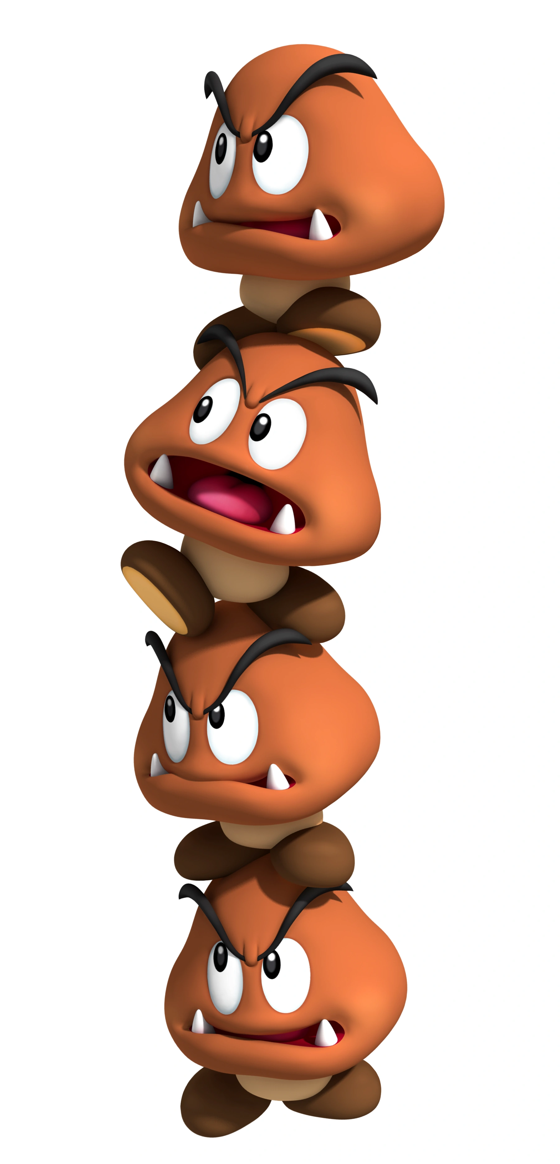 Image Goombas (Super Mario 3D Land).png Nintendo 3DS Wiki FANDOM