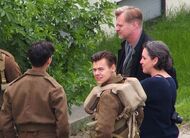 Harry on set may 2016