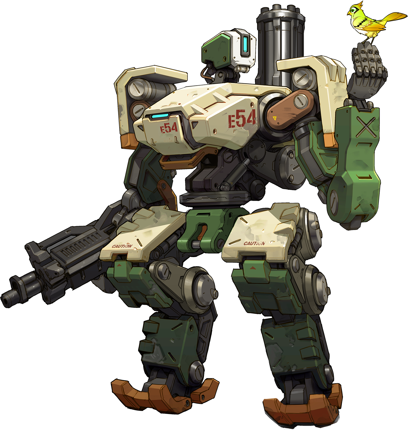 overwatch cute but deadly bastion