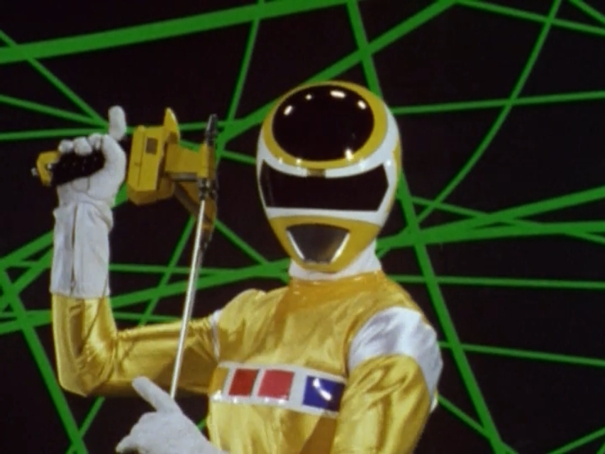 yellow ranger in space