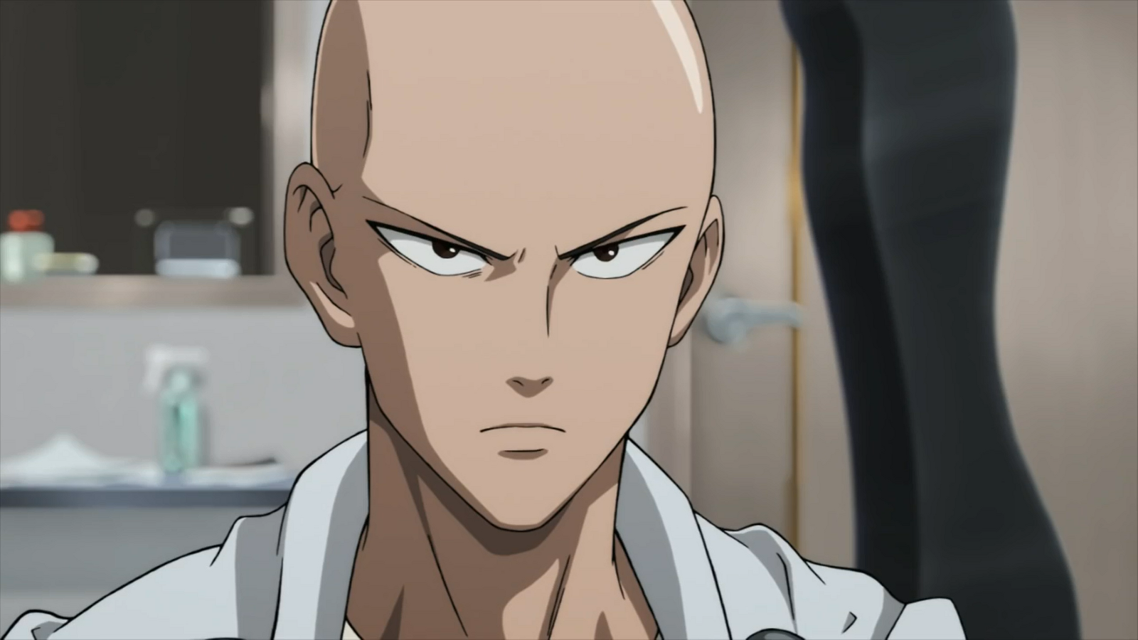 Image Saitama's serious look.png Heroes Wiki FANDOM powered by Wikia