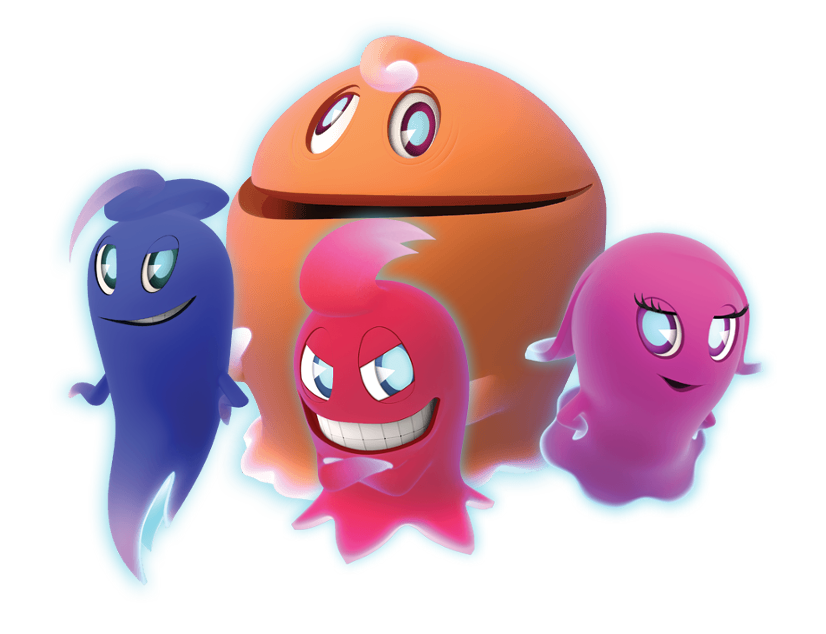 pac man ghost characters pac man ghost characters