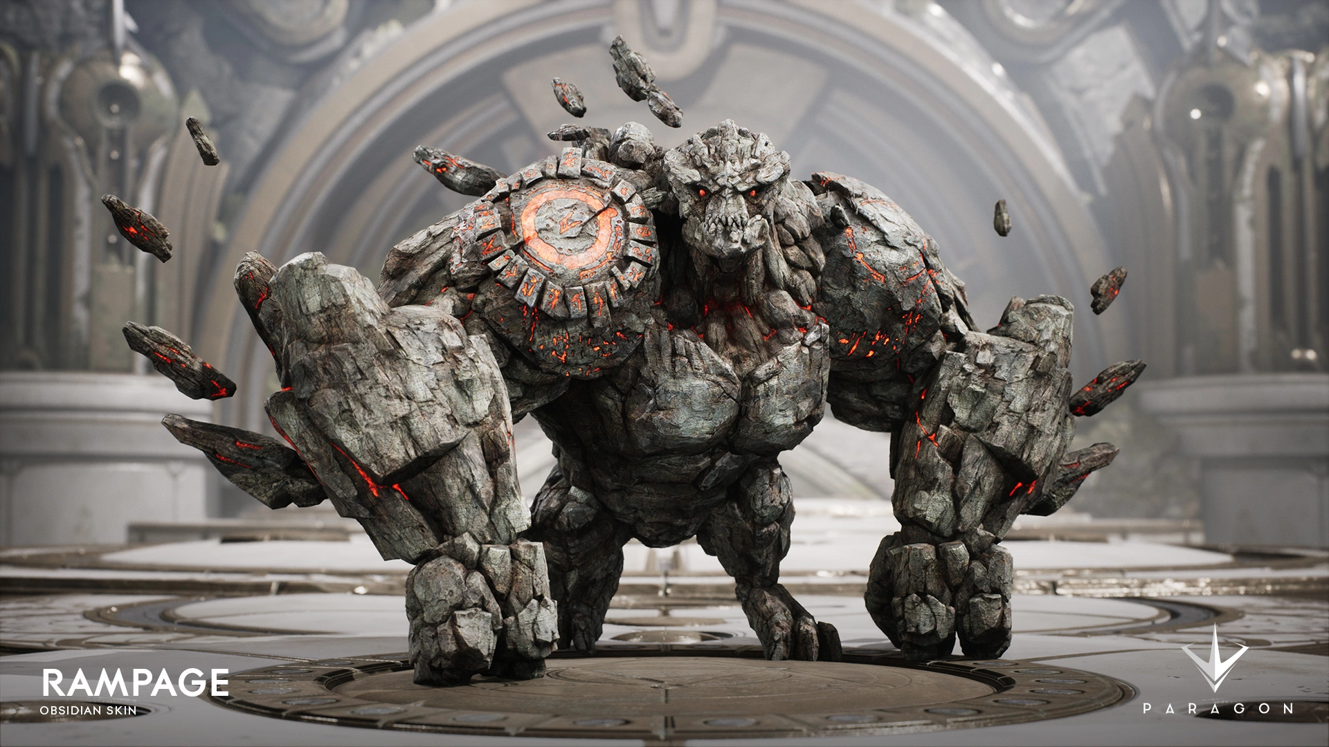 Image - Rampage Obsidian skin.png | Paragon Wiki | FANDOM powered by Wikia