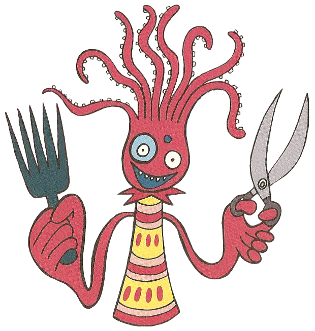 Hairdresser Octopus PaRappa The Rapper Wiki FANDOM powered by Wikia