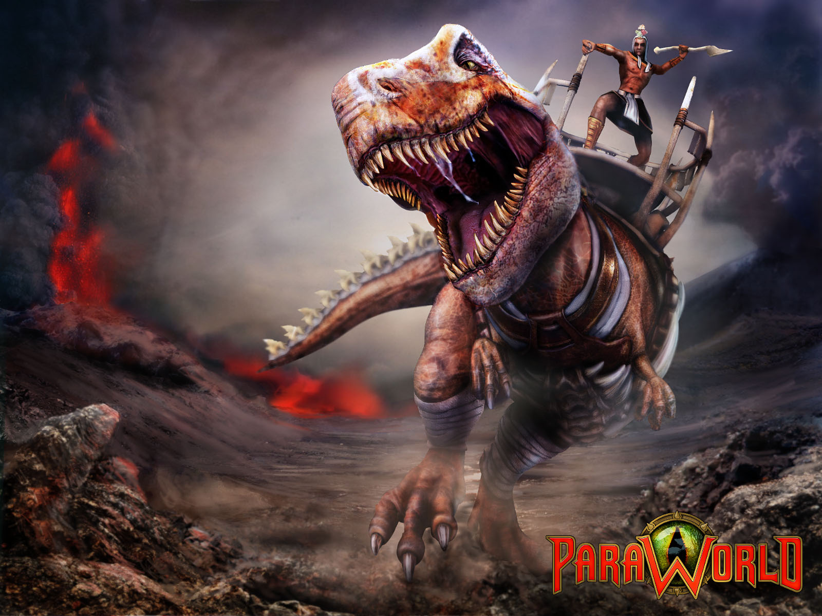 path of titans t rex