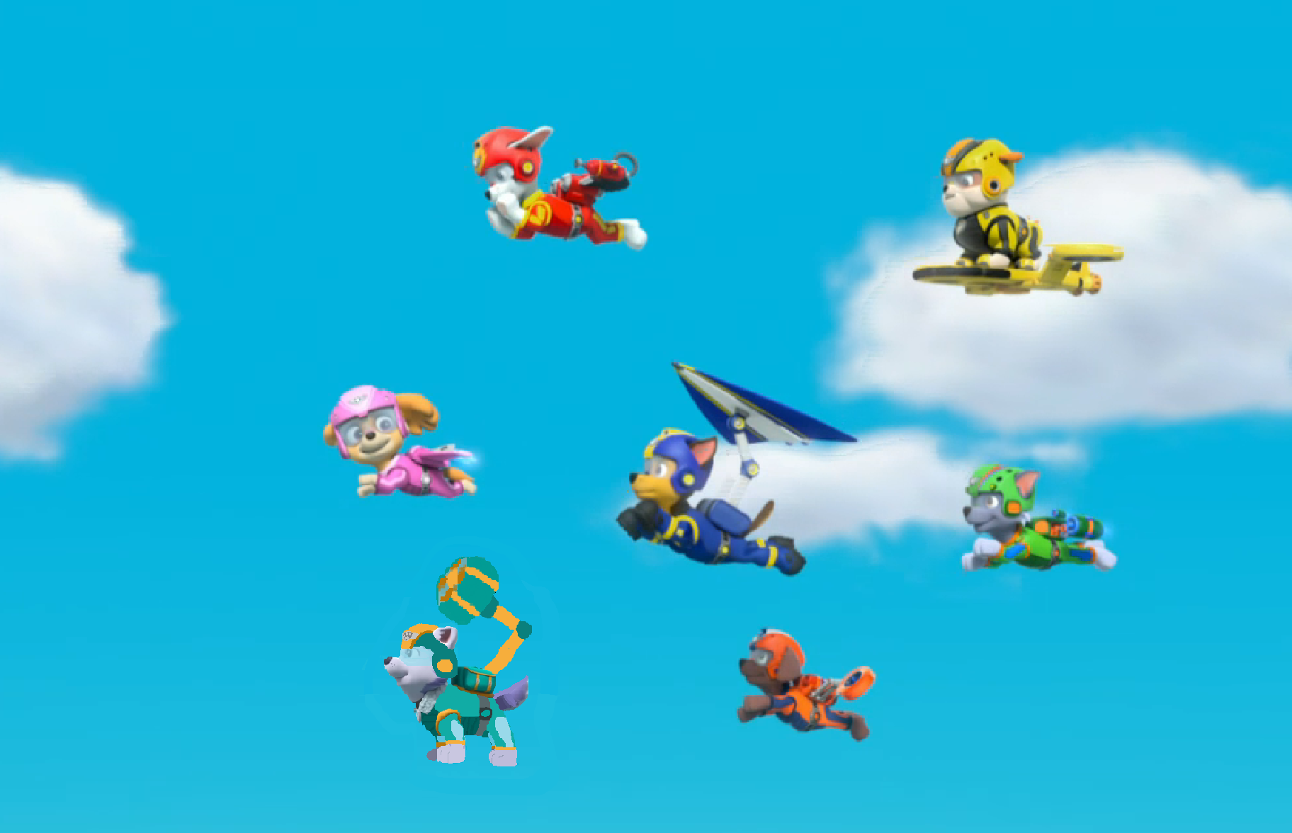 Image - Air pups with everest.png | PAW Patrol Wiki | FANDOM powered by Wikia