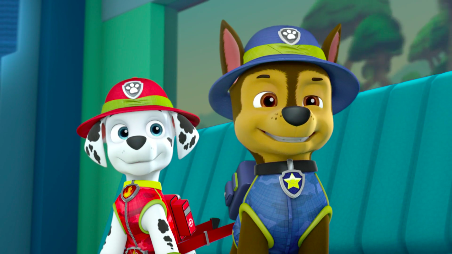 Image - PAW Patrol 315 Scene 31 Marshall and Chase.png | PAW Patrol
