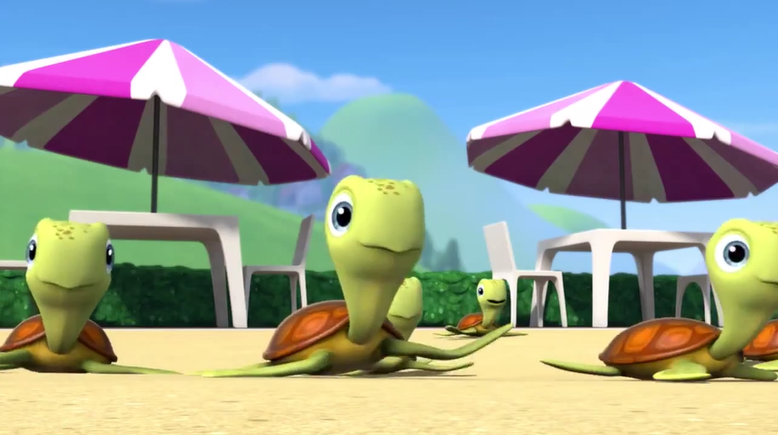 turtle from paw patrol movie