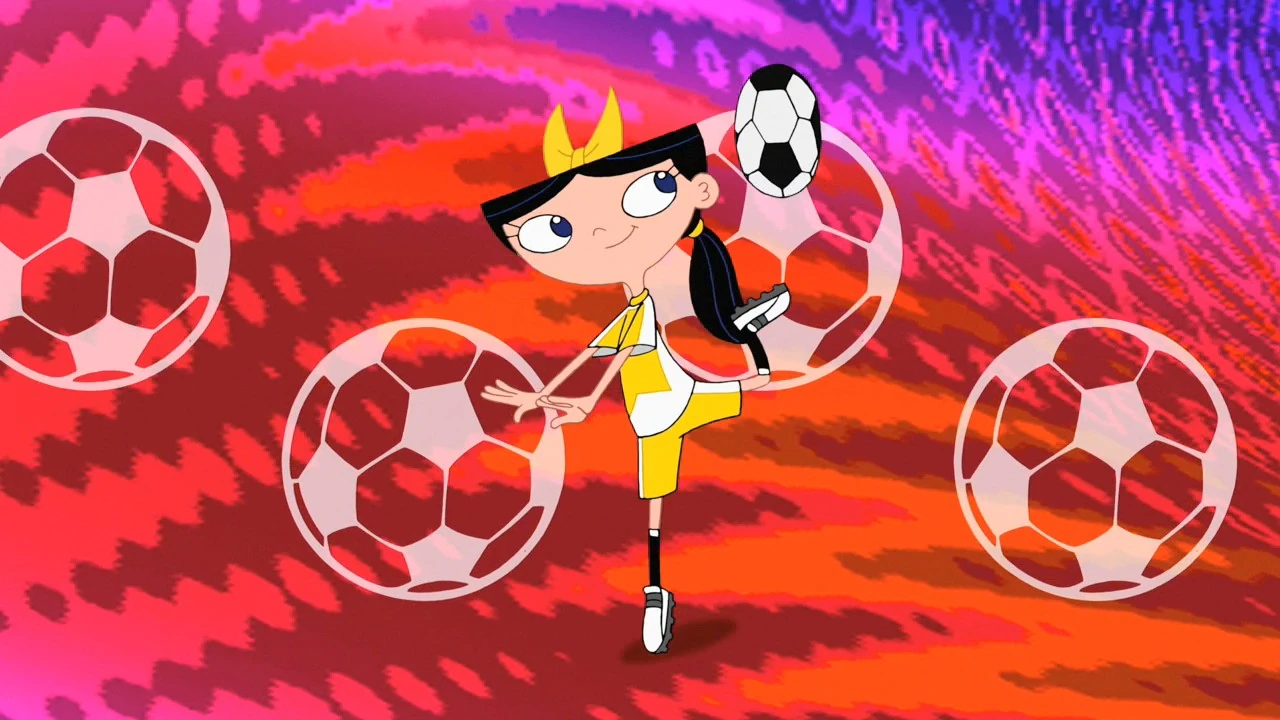 Image Isabella in her soccer outfit.JPG Phineas and Ferb Wiki