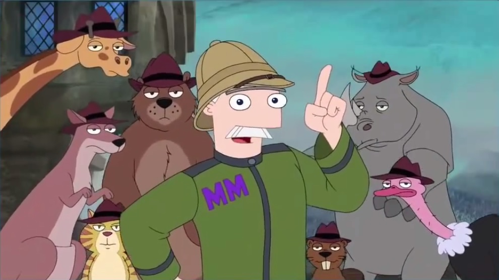 I am the Very Model of a Modern Major Monogram | Phineas and Ferb Wiki