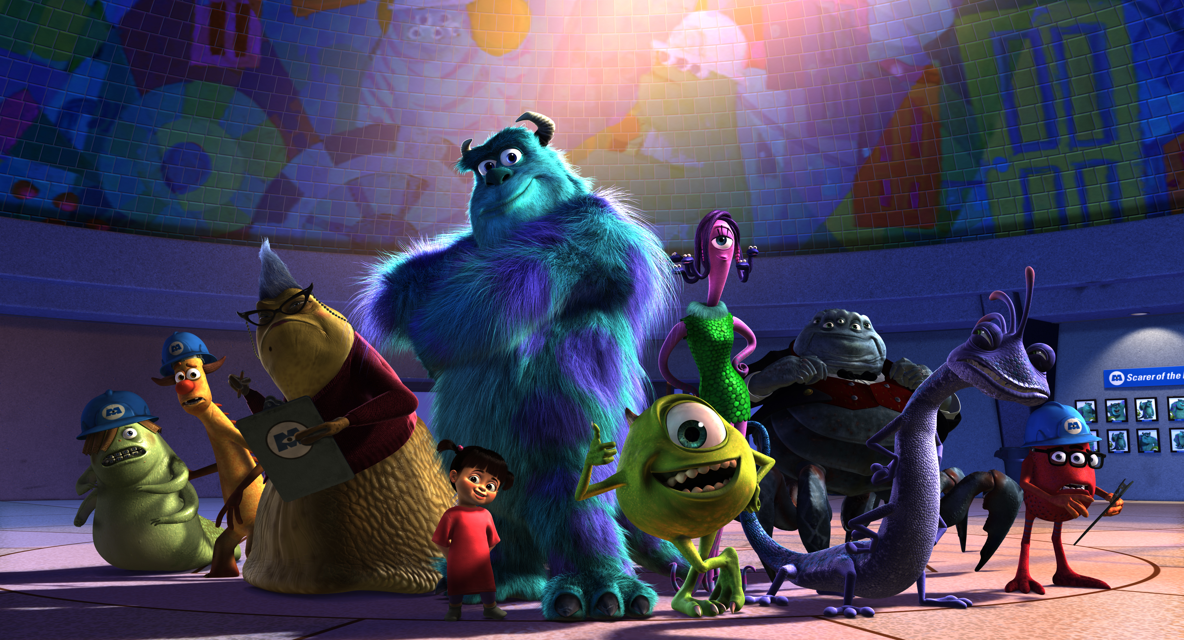 MU RANDALL We Scare SULLY Because We Care / Monsters Inc. 
