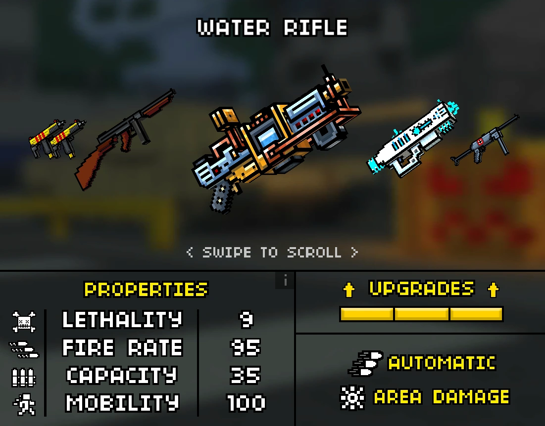 Water Rifle (PG3D) Pixel Gun Wiki FANDOM powered by Wikia