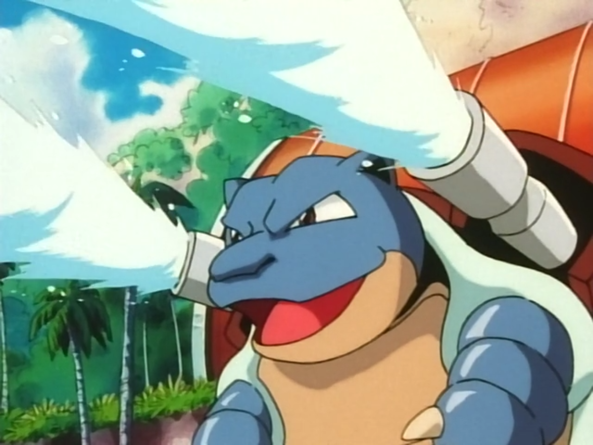 Blastoise: Hydro Cannons.