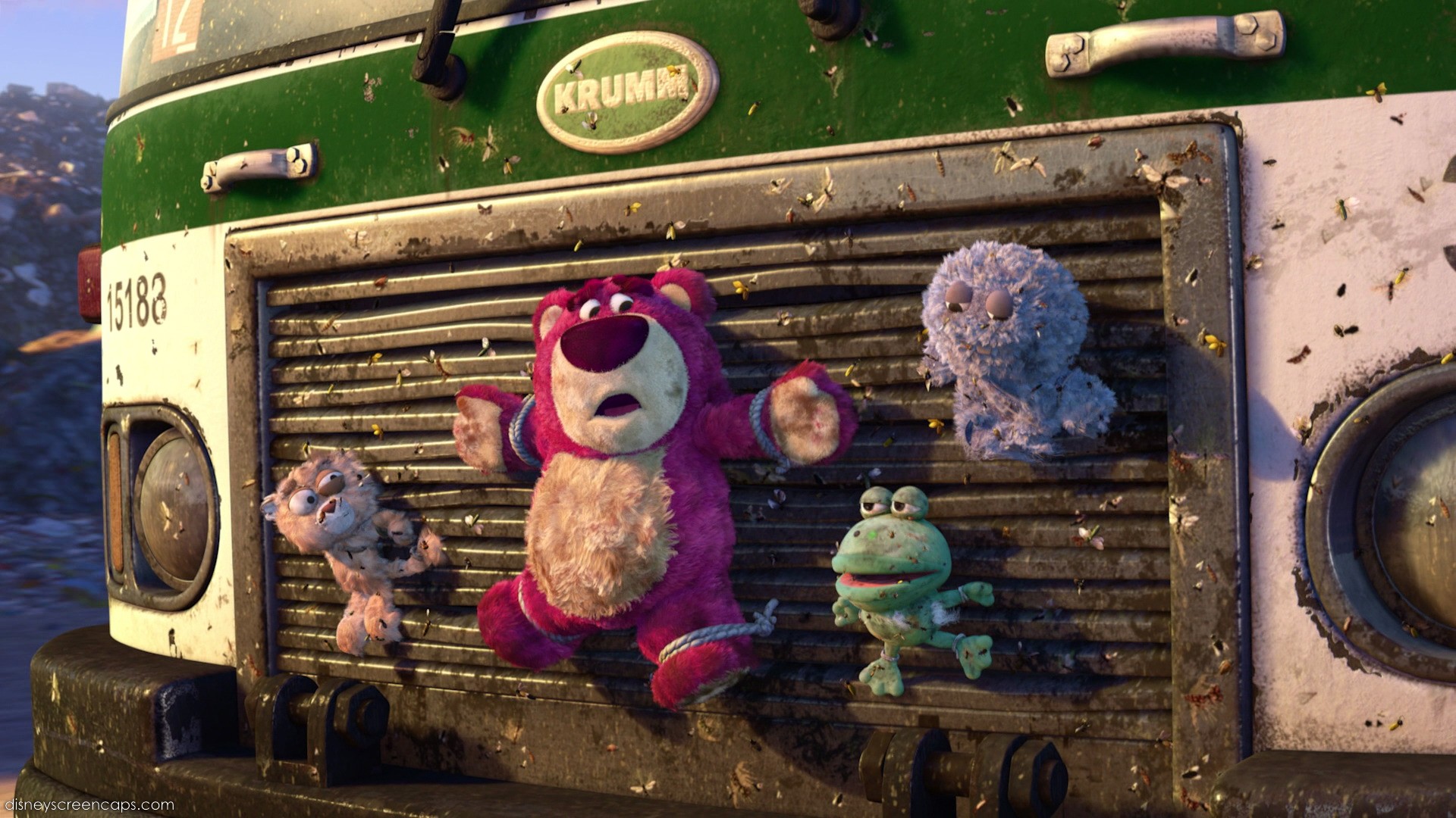 toy story 3 bear on truck