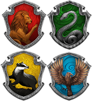Hogwarts crests
