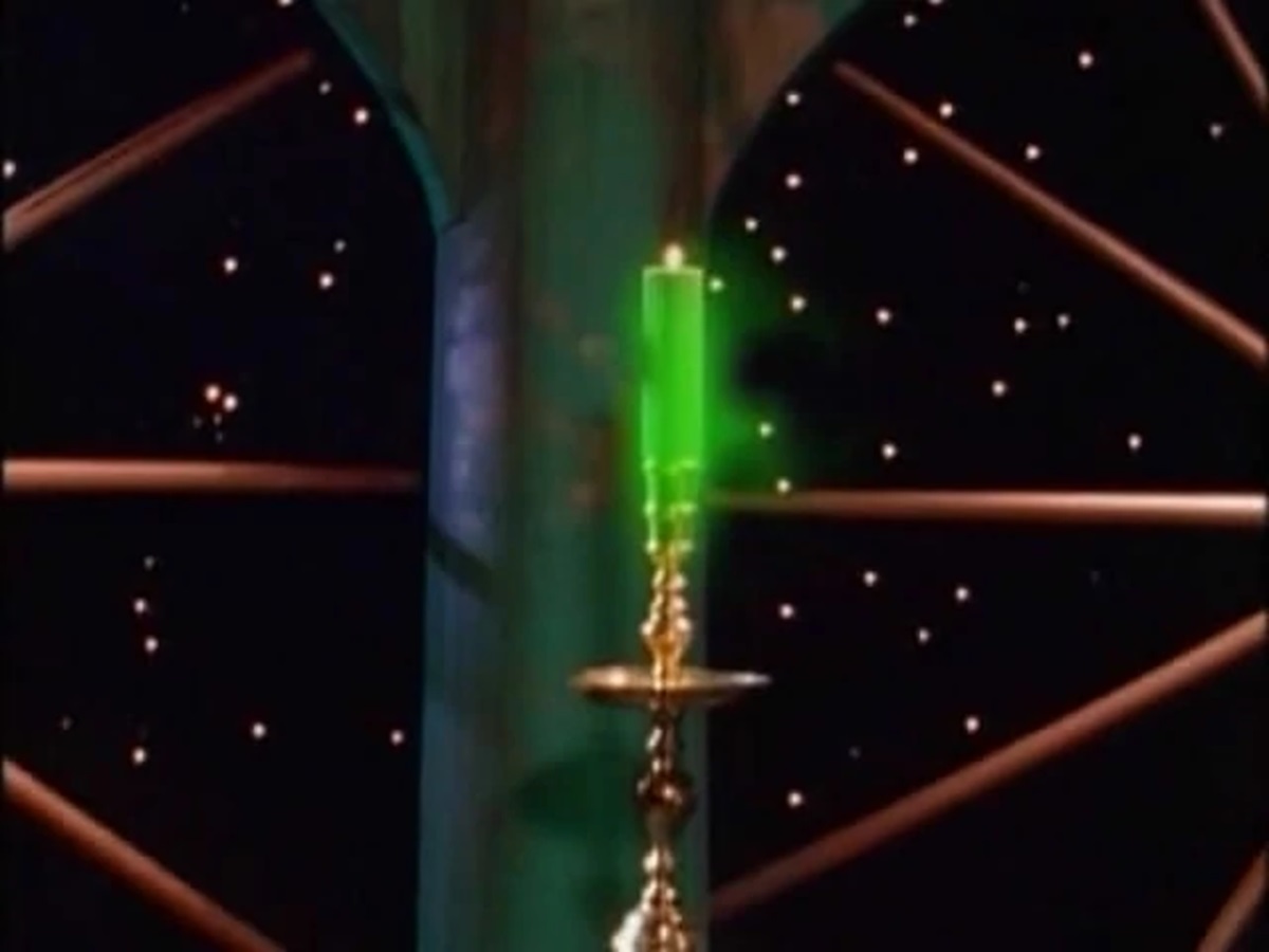 MMPR Green Candle