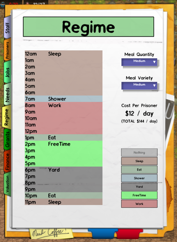 No regime slot prison architect