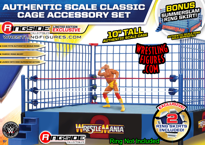 wrestlemania 2 scale ring