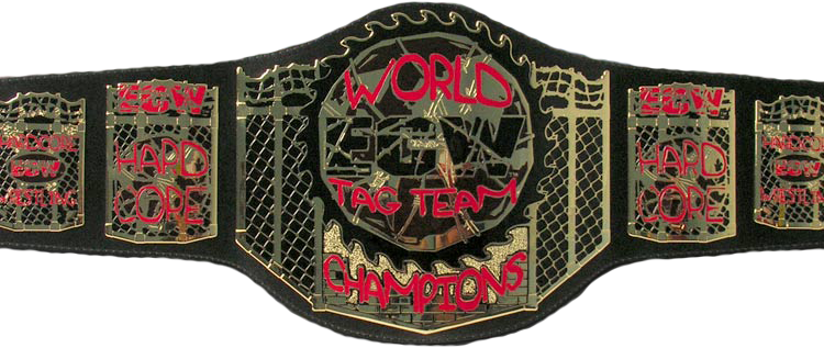 Résultat de recherche d'images pour "ecw tag team championships"