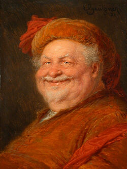 Eduard von Grützner Falstaff