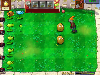 Plants vs zombies how to get three diamonds in slot machine