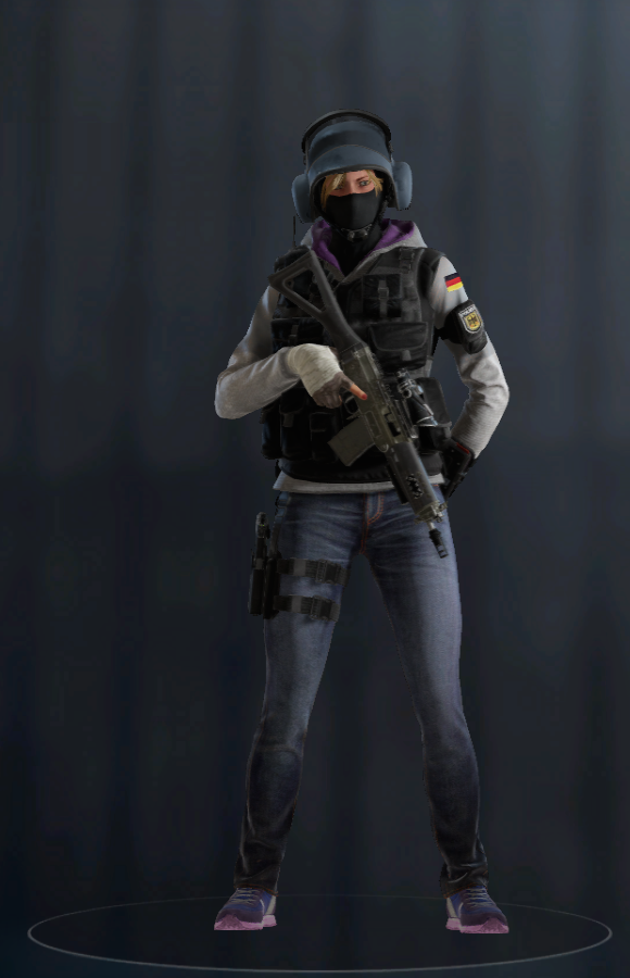rainbow six siege iq figure