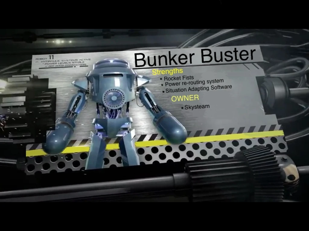 Bunker Buster Real steel Wiki Fandom powered by Wikia