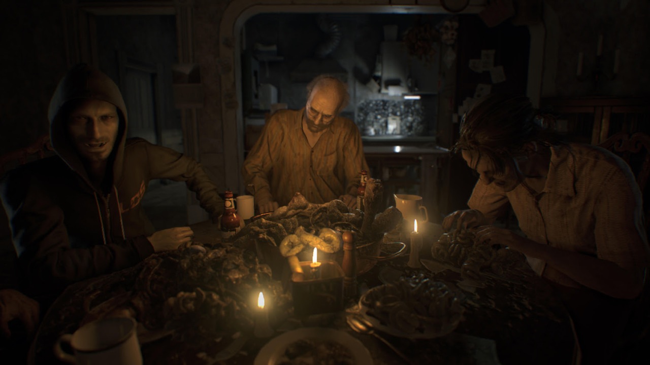 Hasil gambar untuk resident evil 7 baker family