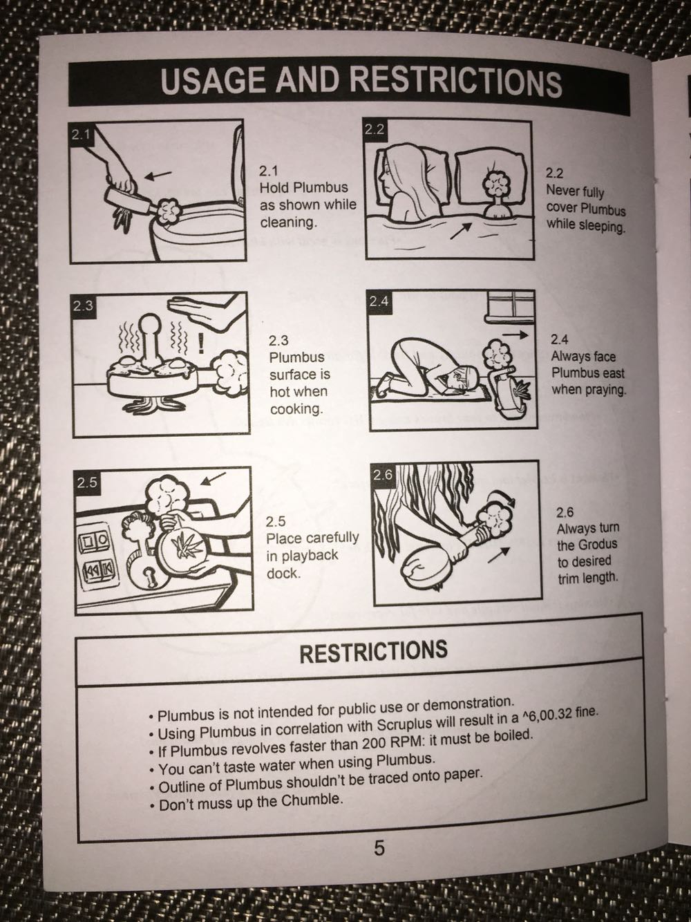 Image - Plumbus Manual 5.jpeg | Rick and Morty Wiki | FANDOM powered by