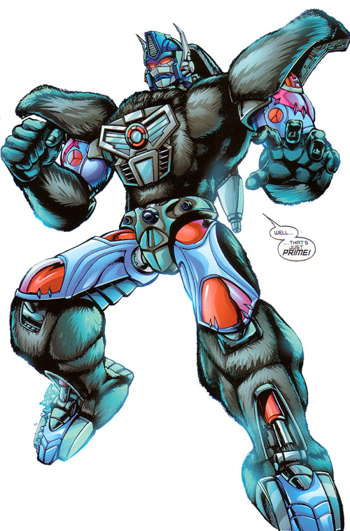 optimus primal vs dinobot
