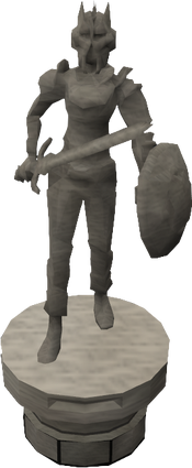 Camorra statue