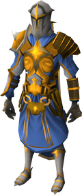 Warpriest of Saradomin set equipped