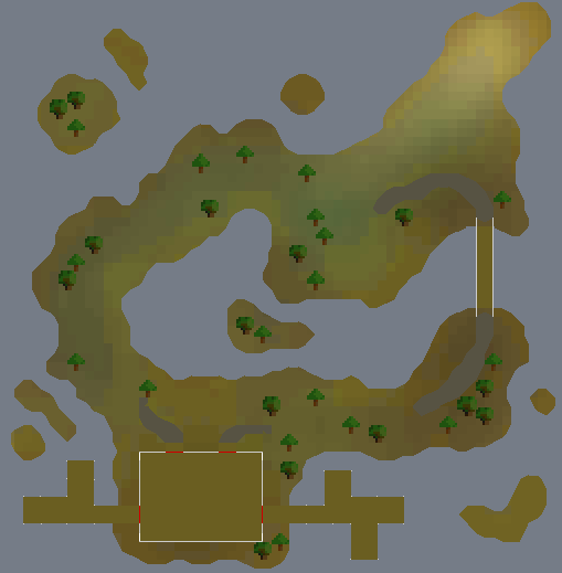 Isla Anglerine map