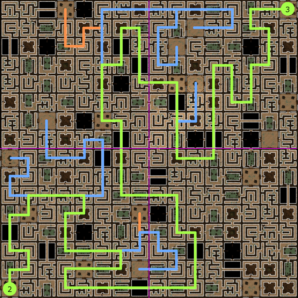 Image - Sliske's Labyrinth 2 map (solution).png | RuneScape Wiki