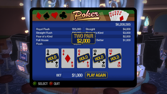 Saints row poker