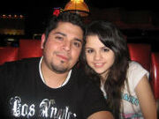 Selena gomez and father